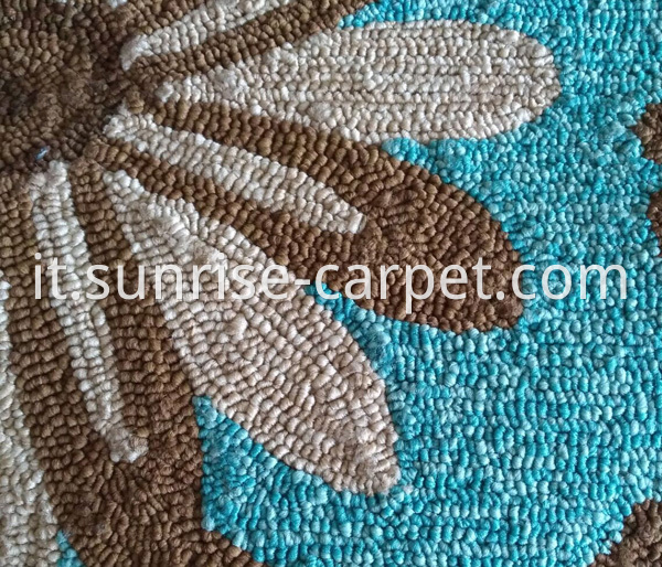 Outdoor Handhooked carpet rug